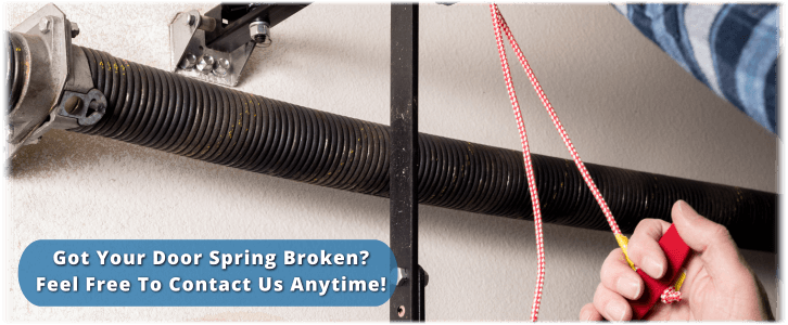 Broken Garage Door Spring Livermore CA